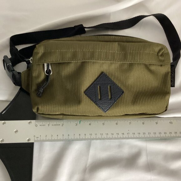 Jansport Jenson Fanny Pack – Retro Green Belt Bag, Unisex Utility Style” - Picture 2 of 4